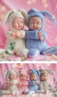 3D Painting ready to ship baby Reborn doll for boy girls toy